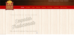Desktop Screenshot of casadaempada.com.br